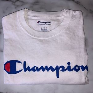 Champion white long sleeve